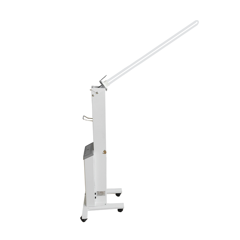 Carro vertical con lámpara de desinfección UV en forma de U de 150 W