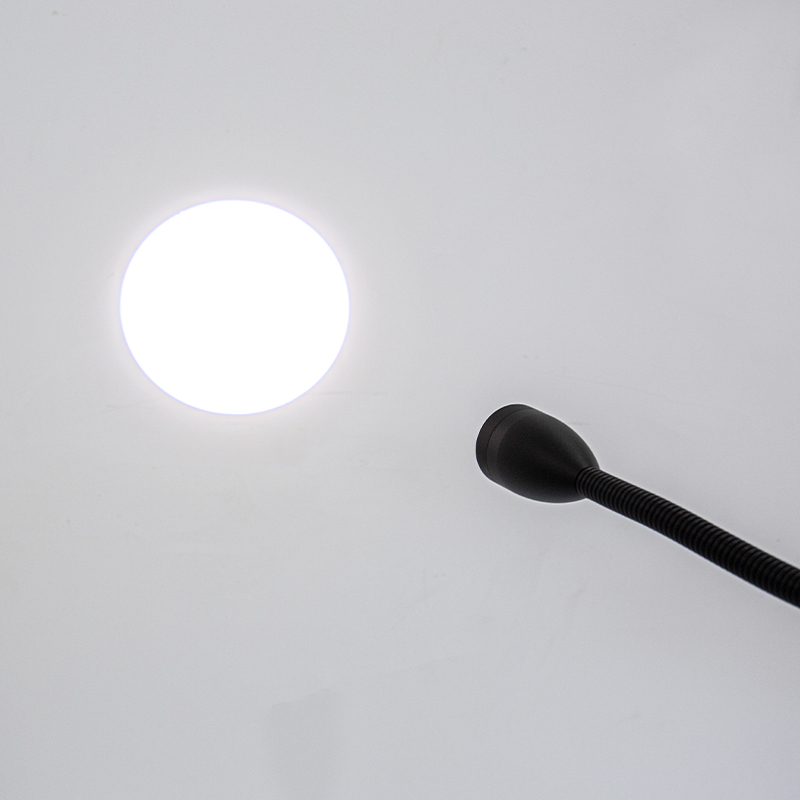 Luz de examen con cuello de cisne para cama de hospital con clip LED de 5 W Luz de examen con cuello de cisne para cama de hospital con clip LED de 5 W