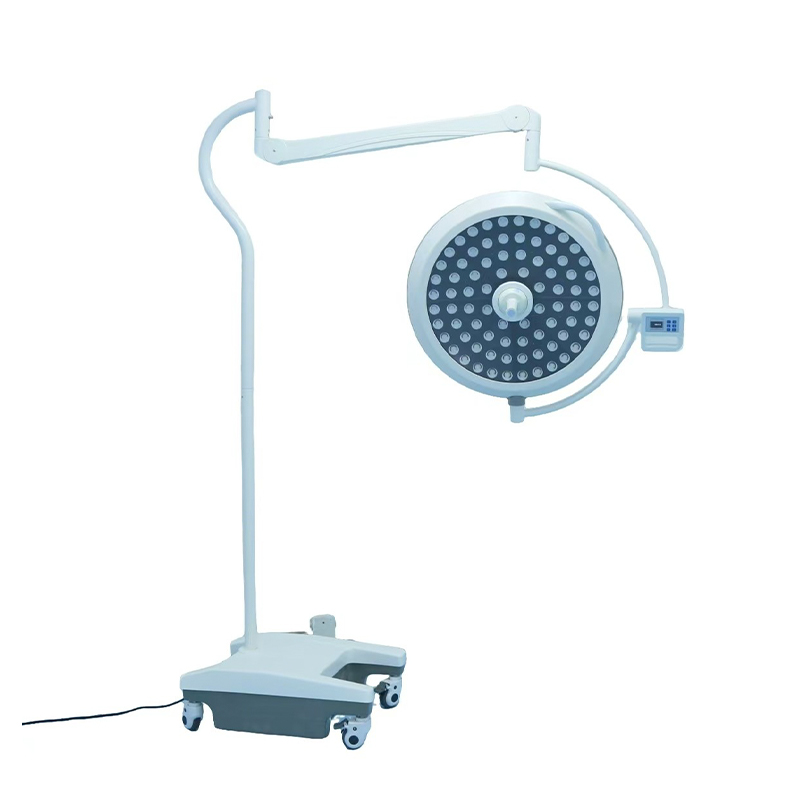 Luz quirúrgica sin sombras LED móvil de un solo brazo de 80 W