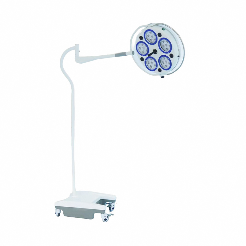 Lámpara de funcionamiento móvil sin sombras LED de 5 orificios